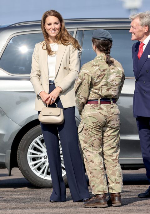 the duchess of cambridge meets those involved in the evacuation of afghanistan