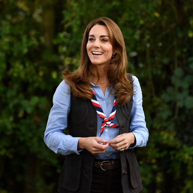 the duchess of cambridge visits scouts group