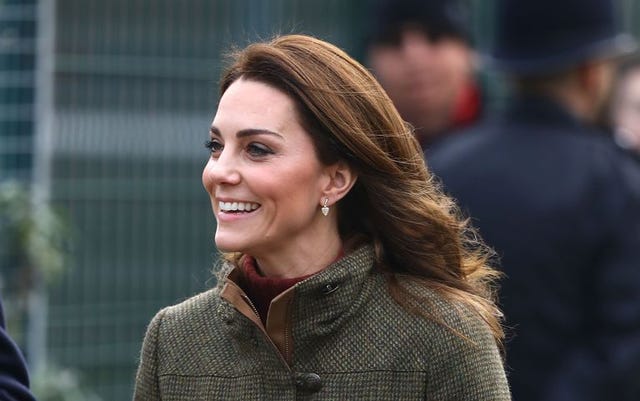 The Duchess Of Cambridge Visits Islington Community Garden