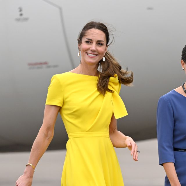 Kate Middleton Wears Yellow Roksanda Dress in Jamaica—Shop Similar Styles