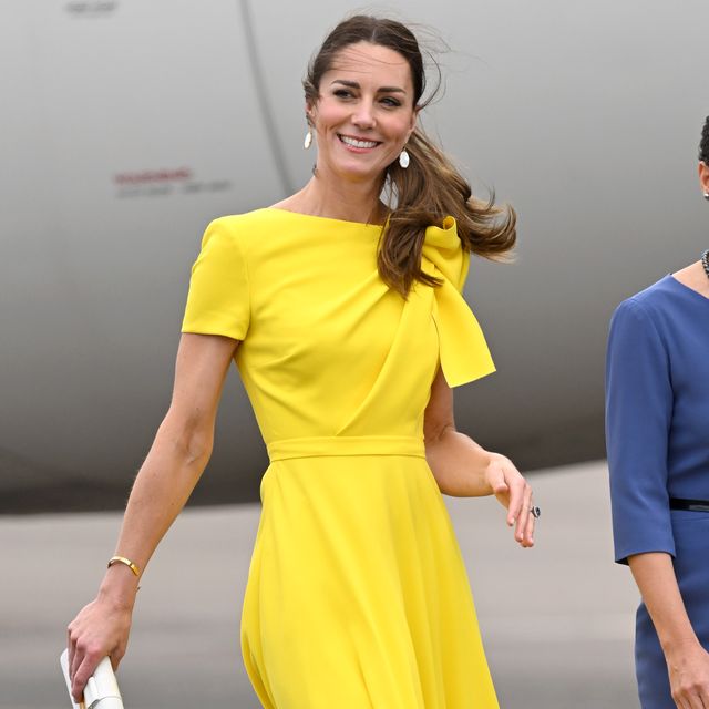 Kate Middleton Wears Yellow Roksanda Dress in Jamaica—Shop Similar Styles