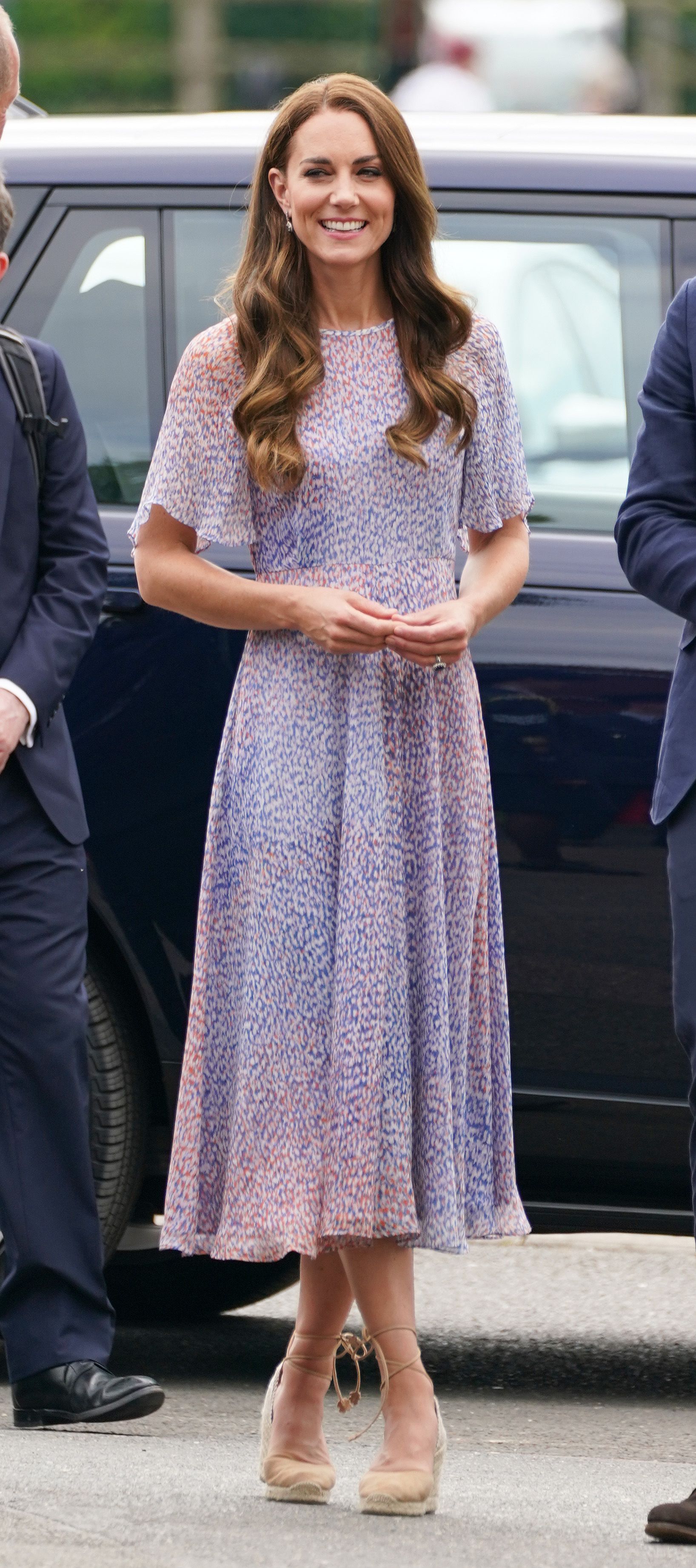 catherine duchess of cambridge attends cambridgeshire news photo
