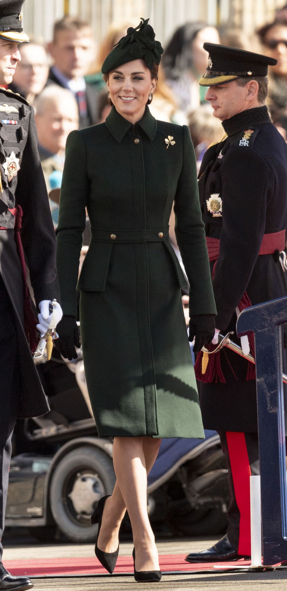 Kate Middleton Wears Chic Alexander McQueen Coat For Day With