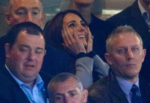 kate middleton Royals & Celebrities Attend The Rugby World Cup