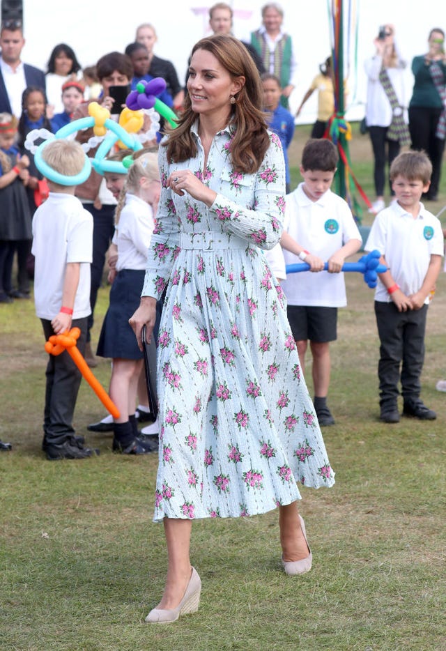 The Duchess Of Cambridge Attends "Back to Nature" Festival