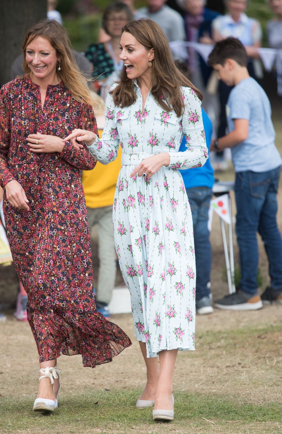 the duchess of cambridge attends back to nature festival