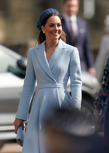 the british royal family attend easter service