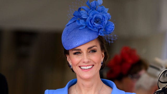 duchess of cambridge blue order of the garter