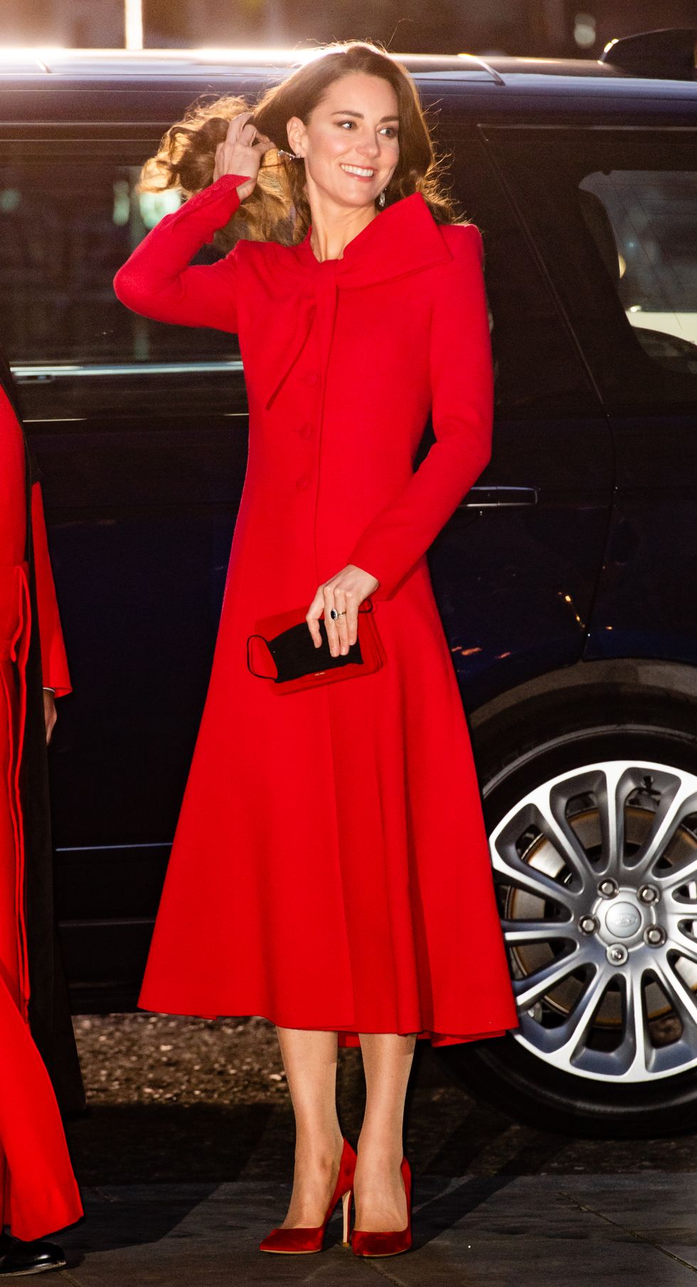 kate middleton at together at christmas service in 2021