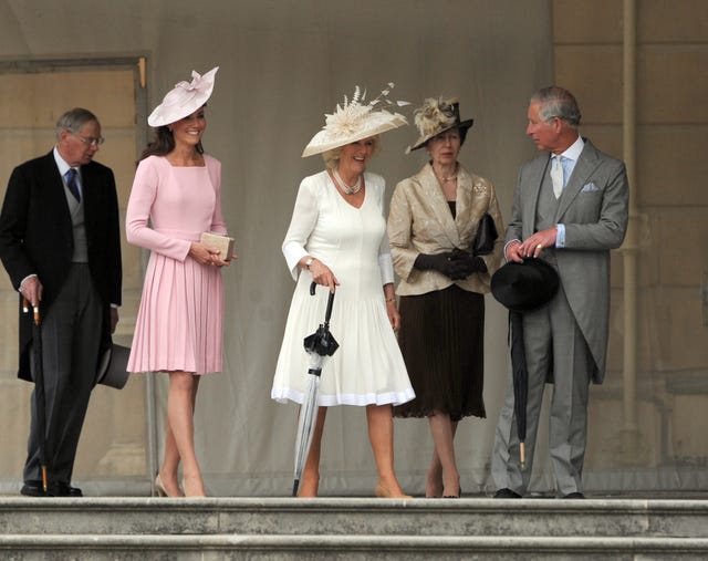 Queen Elizabeth II Hosts A Garden Party At Buckingham Palace