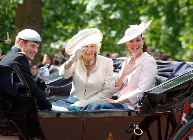 Why Kate Middleton and Prince William Didn't Sit Together at Trooping ...