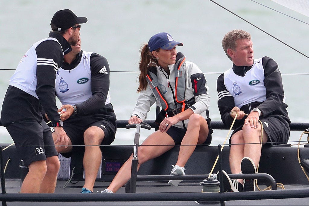 Kate Middleton & Prince William Attend Louis Vuitton America's Cup