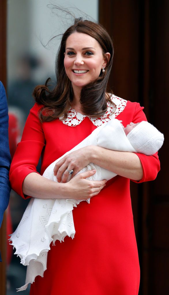 the duke  duchess of cambridge depart the lindo wing with their new son