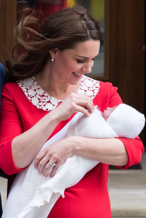 The Duke & Duchess Of Cambridge Depart The Lindo Wing With Their New Son
