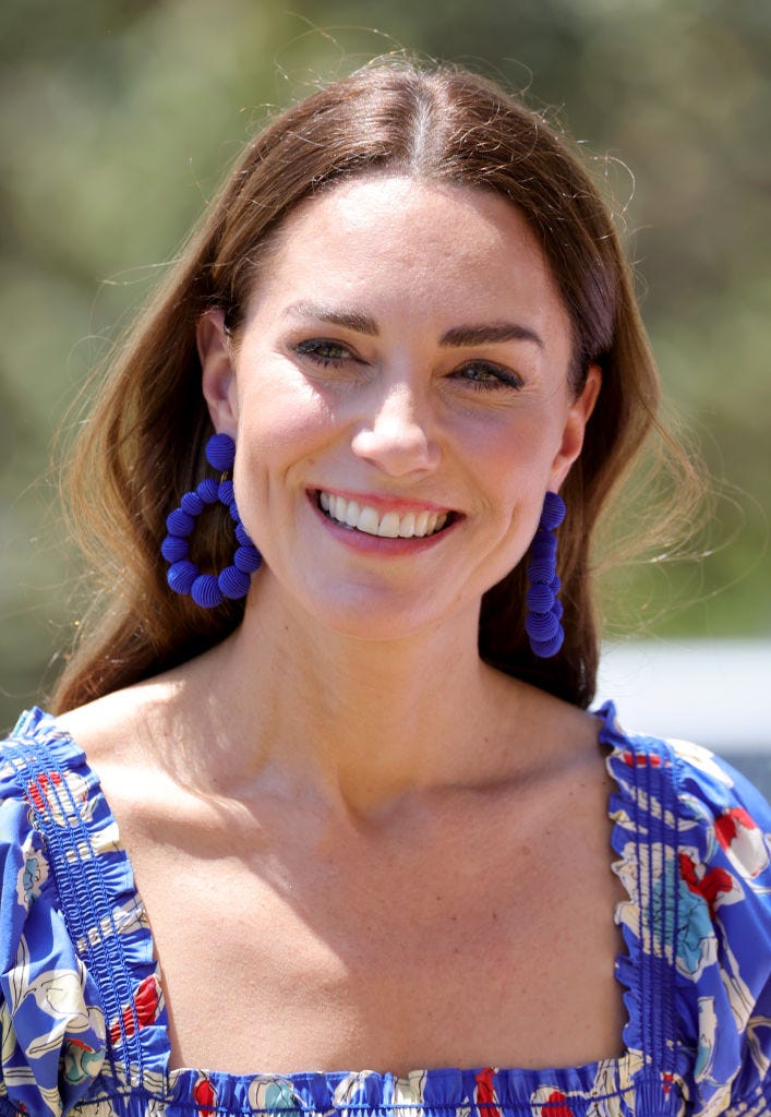 duchess of cambridge floral midi dress