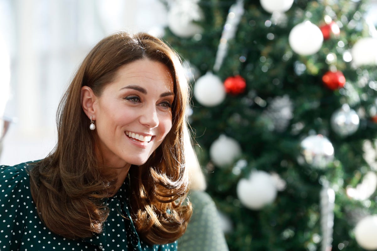 Former Kate Middleton wears polka dot dress for Christmas