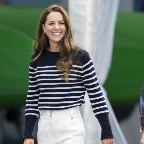 the duchess of cambridge joins the 1851 trust and the great britain sailgp team in plymouth