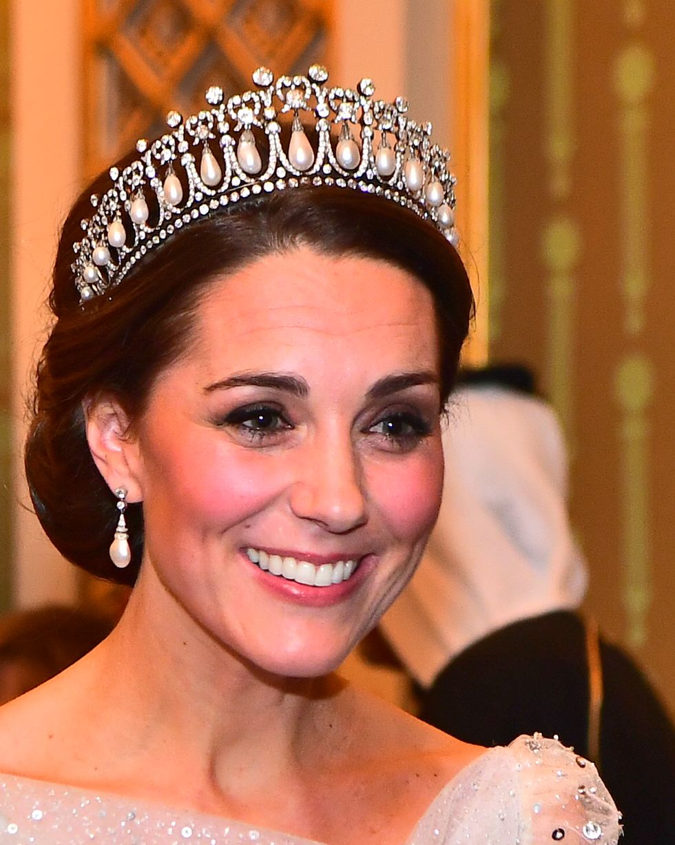 the duke duchess of cambridge attend evening reception for members of the diplomatic corps