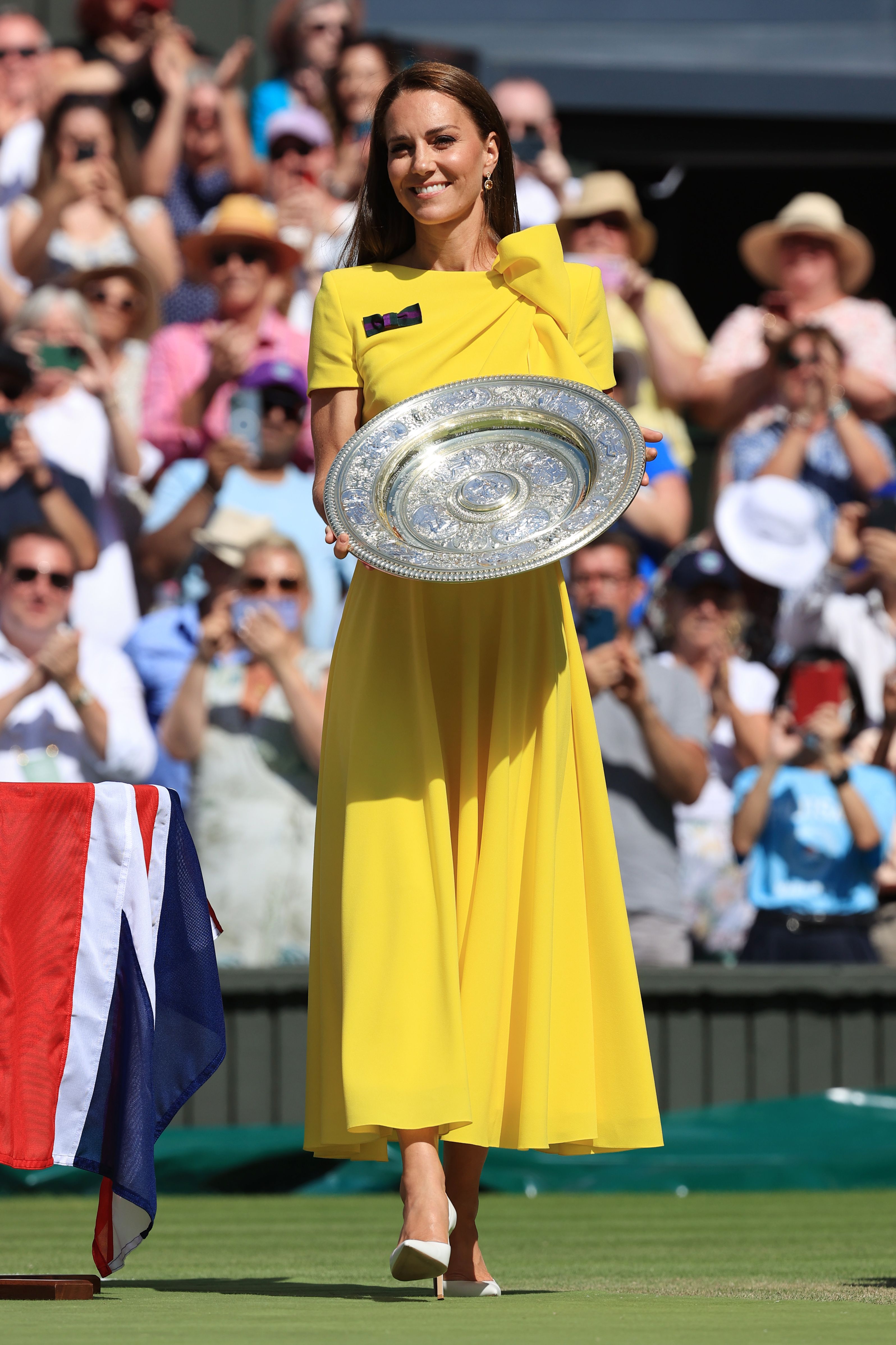 Kate Middleton stuns in £45 earrings at the Wimbledon finals