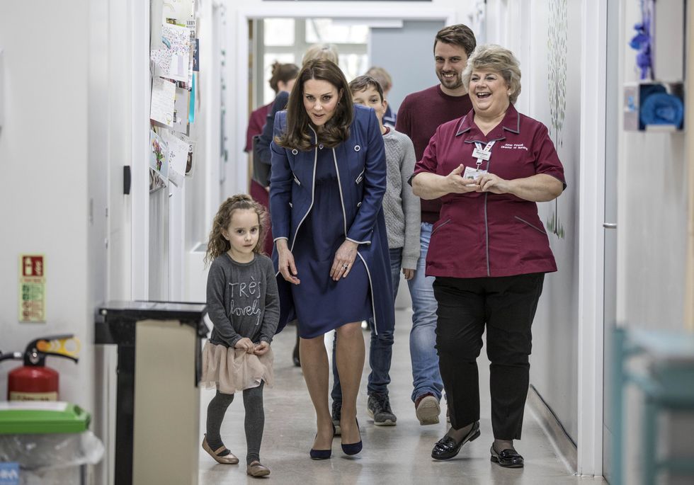 The Duchess Of Cambridge Launch's 'Nursing Now' Campaign