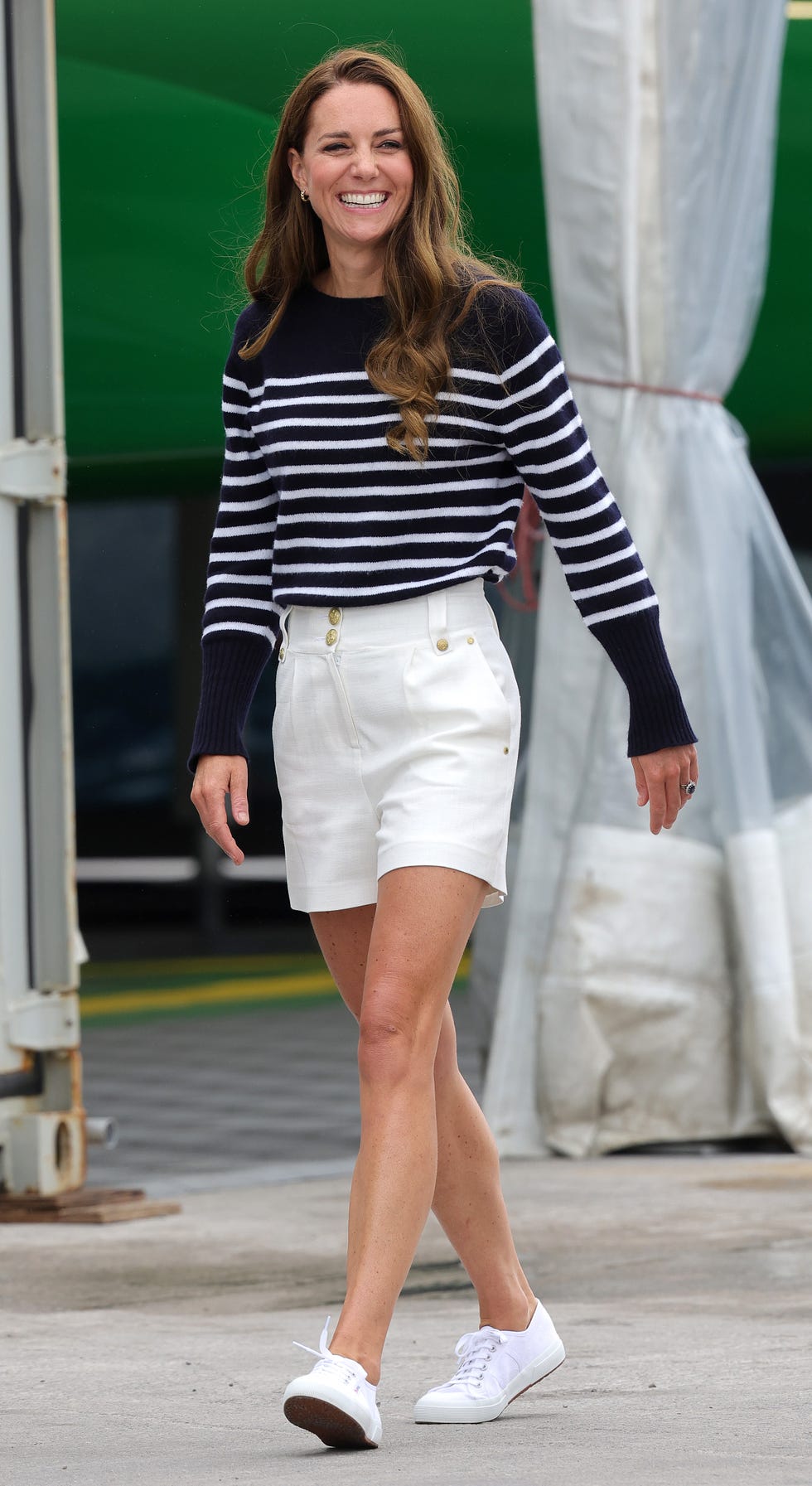 the duchess of cambridge joins the 1851 trust and the great britain sailgp team in plymouth
