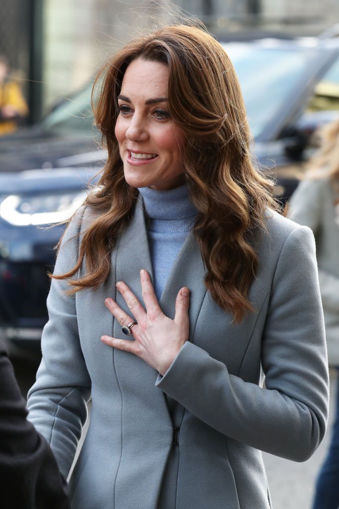 The Duchess of Cambridge wears John Lewis cashmere jumper for latest outing
