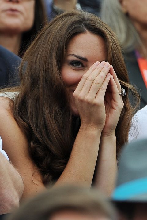 kate middleton reaction face Olympics Day 4 - Equestrian