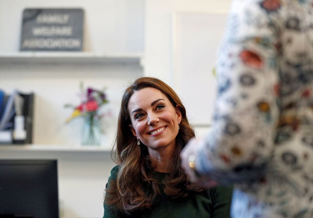 Kate Middleton Visits Family Action - Duchess of Cambridge Launches ...