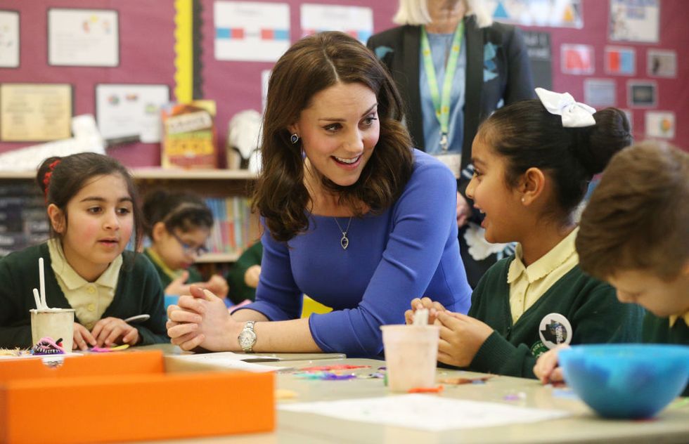 the duchess of cambridge launches mental health programme for schools