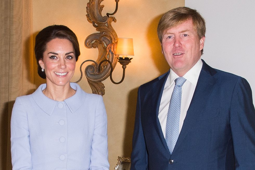 the duchess of cambridge visits the netherlands