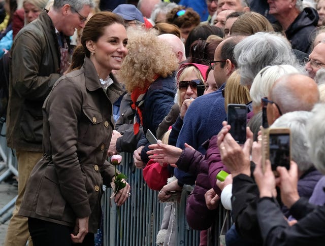 The Duke And Duchess Of Cambridge Visit Cumbria