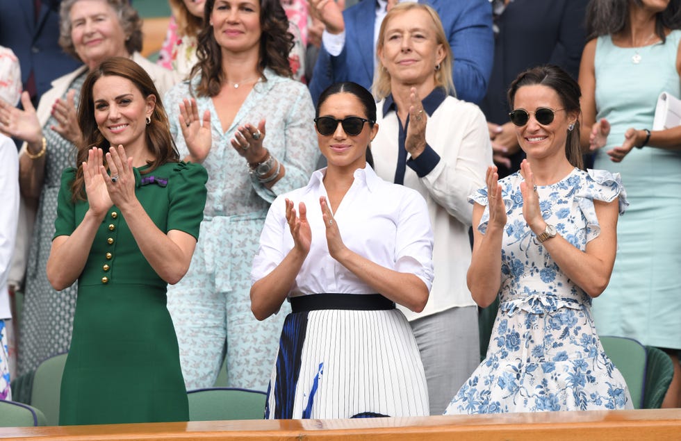 Celebrities Attend Wimbledon 2019