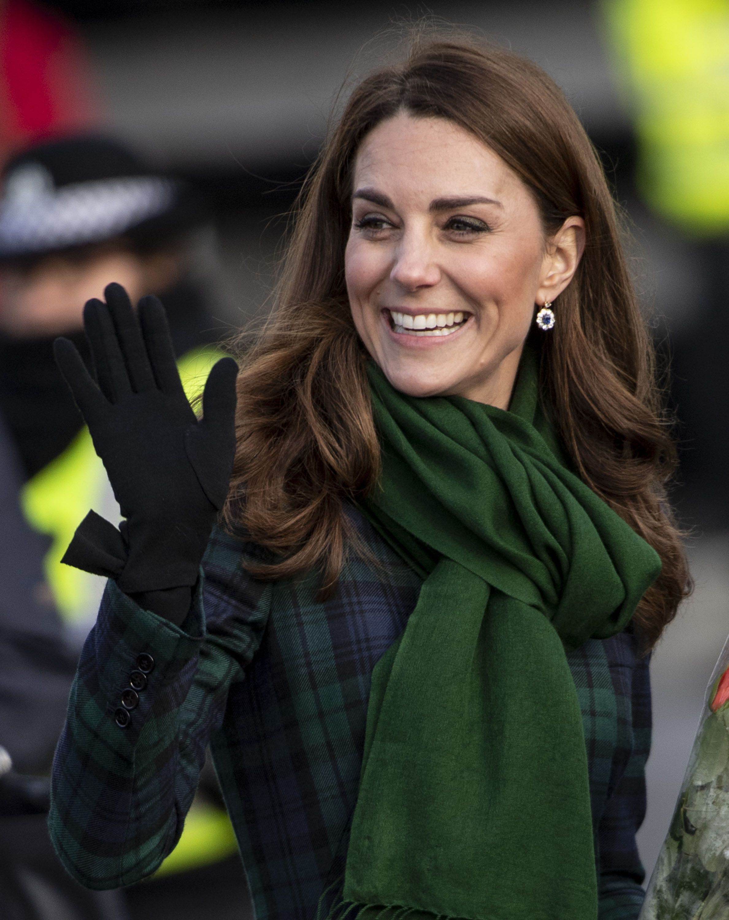 Kate Middleton Wears Red Alexander McQueen Coat for St. David's Day