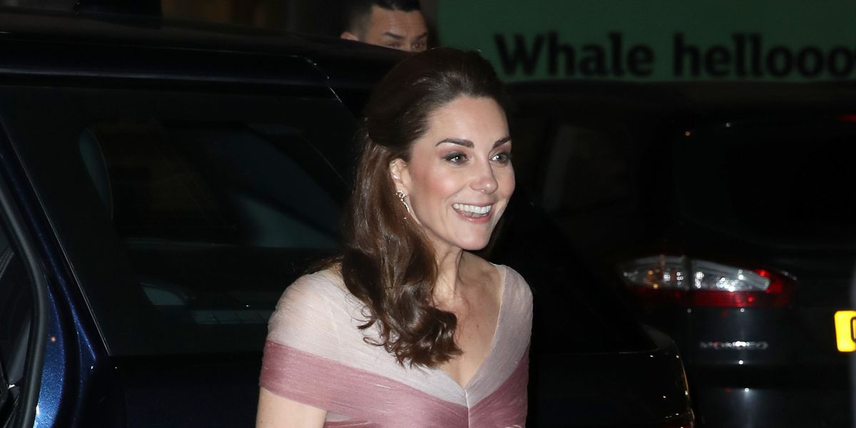 Kate sparkles in Gucci as she steps out for a glittering gala