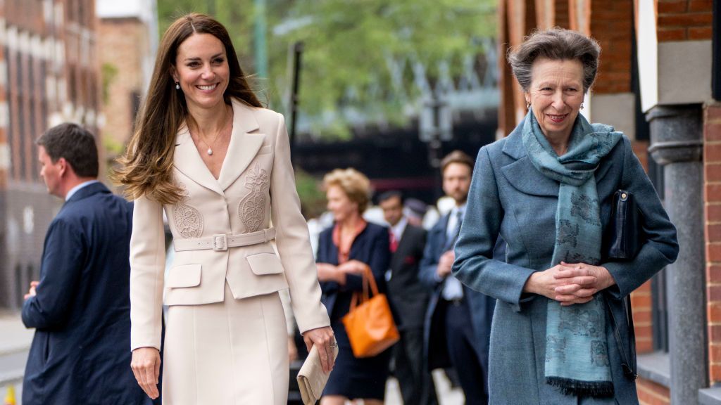 El primer acto conjunto de la princesa Ana y Kate Middleton