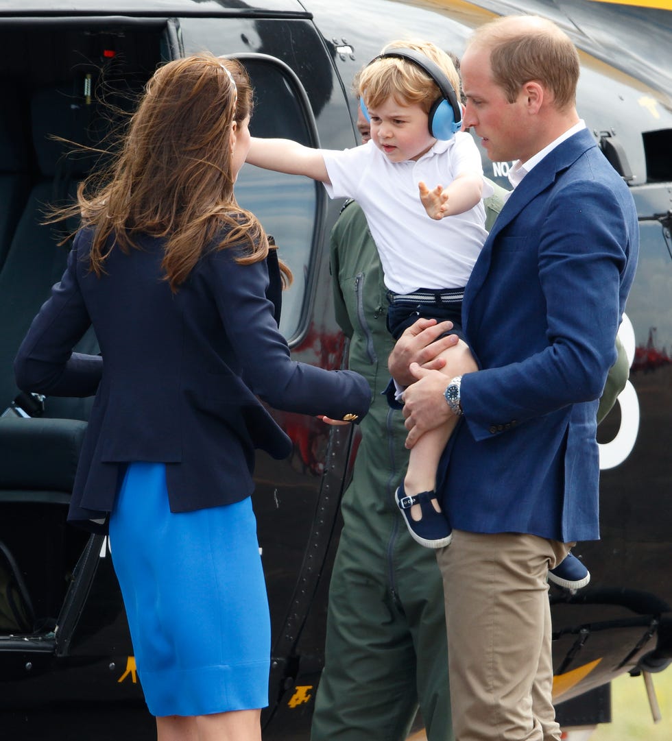 the duke  duchess of cambridge visit the royal international air tattoo