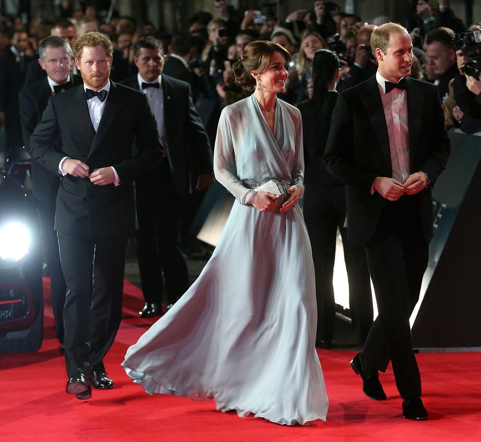 James Bond film premiere: Kate Middleton and other stars line the red carpet