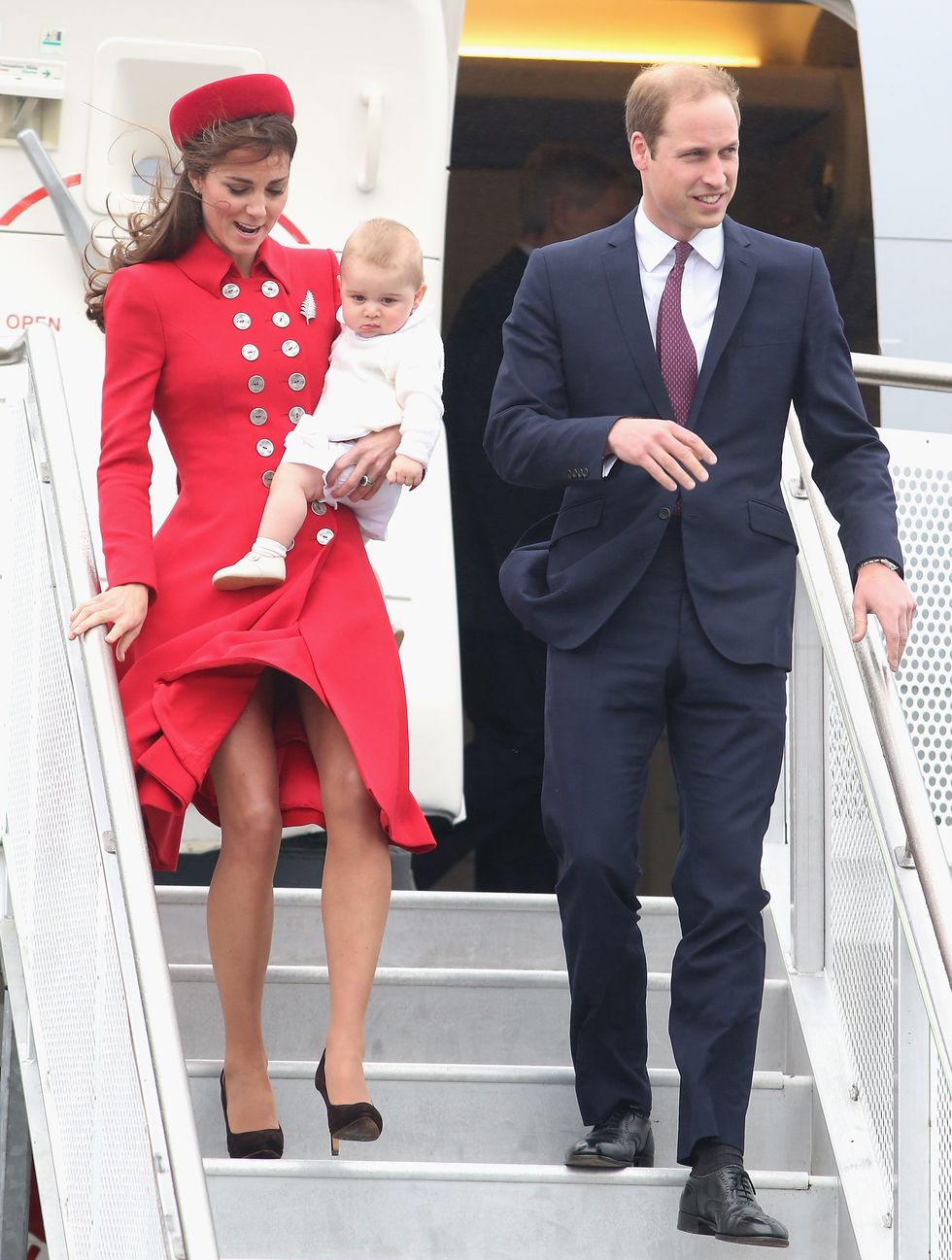 the duke and duchess of cambridge tour australia and new zealand day 1