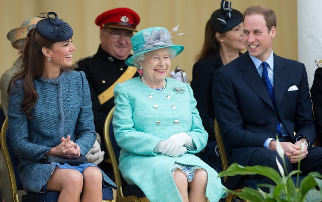 duke and duchess cambridge queen birthday