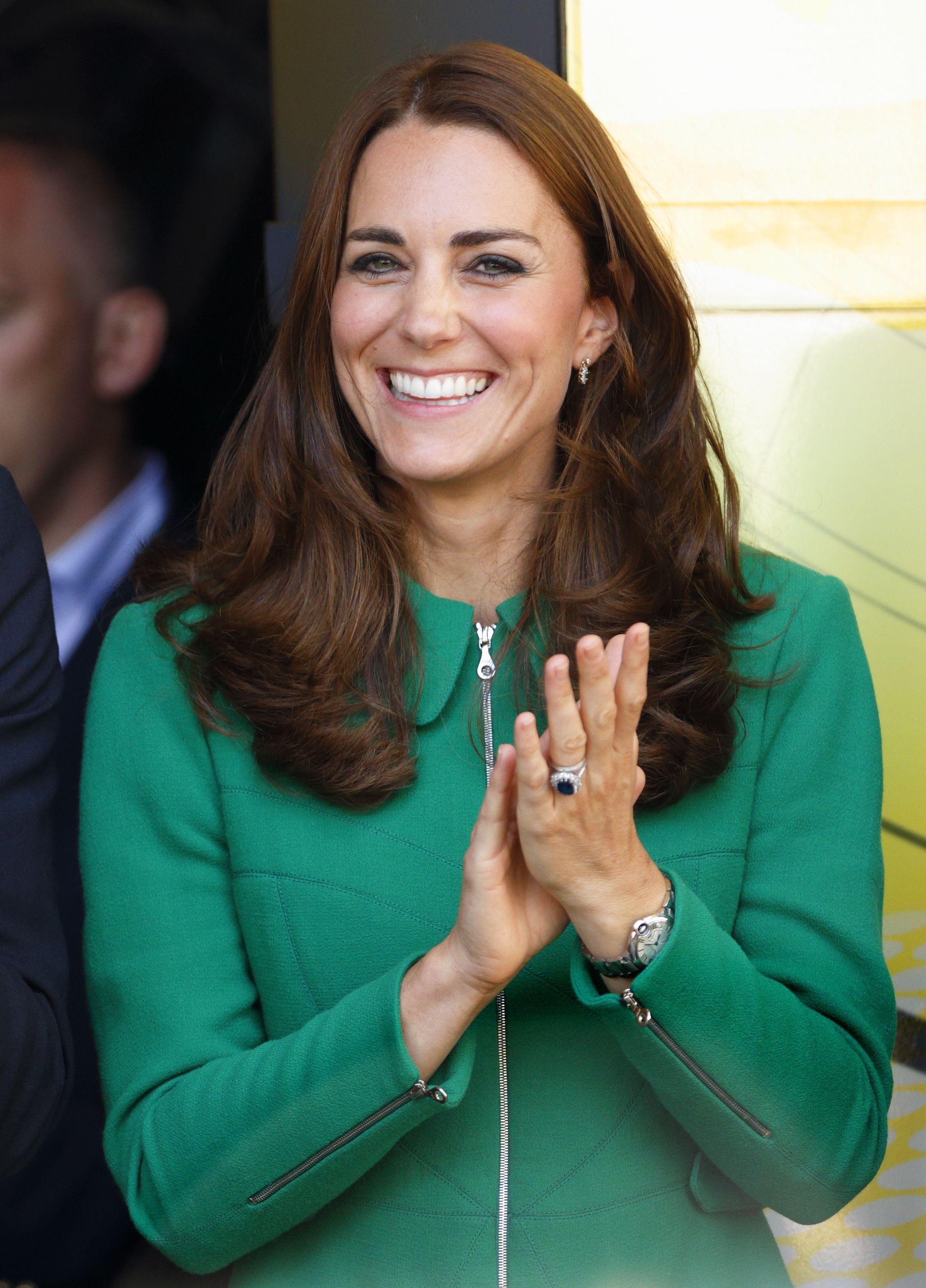 The Duke and Duchess of Cambridge and Prince Harry attend the big departure of the Tour de France