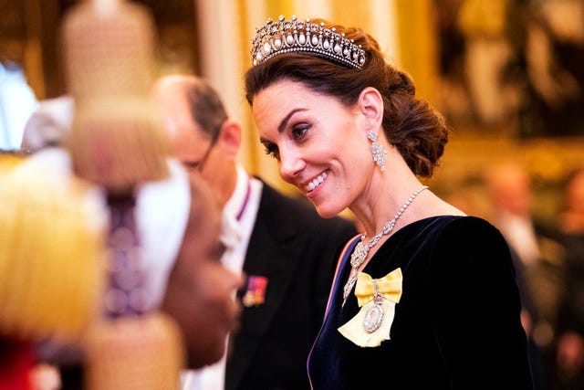 Kate Middleton wore Queen Elizabeth's most expensive diamond necklace