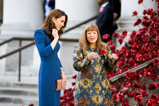 The Duchess Of Cambridge Visits The Imperial War Museum