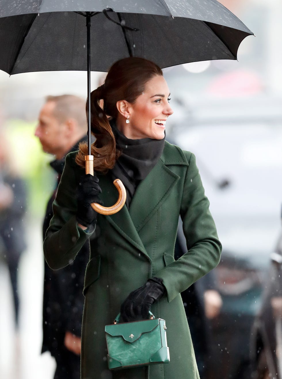 kate middleton   winter hair styles