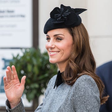 Queen Elizabeth II And The Duchess Of Cambridge Visit King's College London Queen Elizabeth II And The Duchess Of Cambridge Visit King's College London
