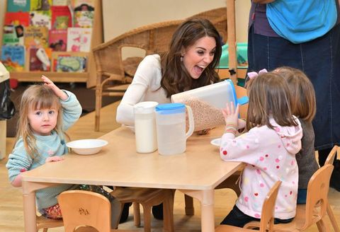 The Duchess Of Cambridge Visits LEYF Stockwell Gardens Nursery & Pre-School