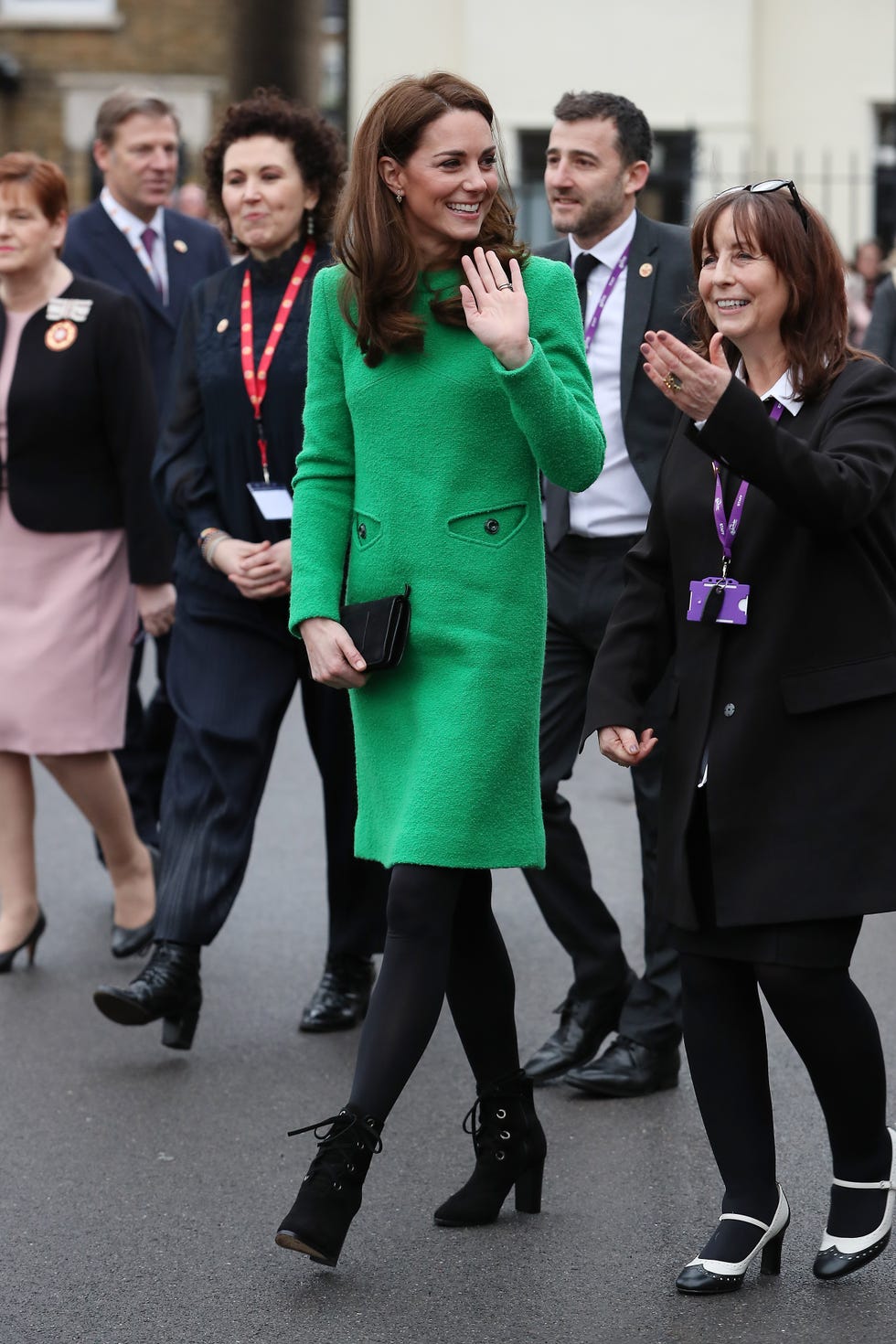 The Duchess Of Cambridge Visits Schools In Support Of Children's Mental Health