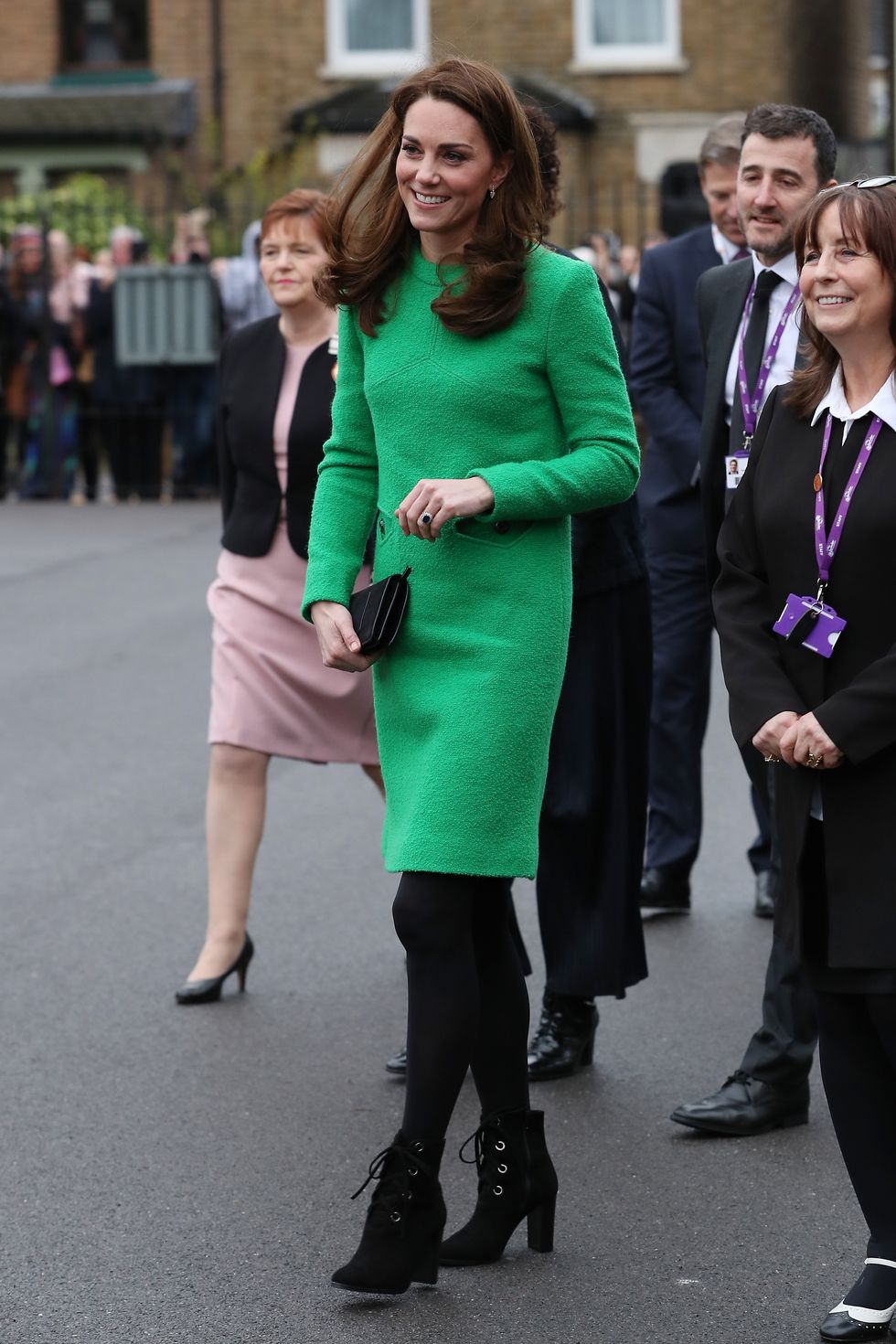 The Duchess Of Cambridge Visits Schools In Support Of Children's Mental Health