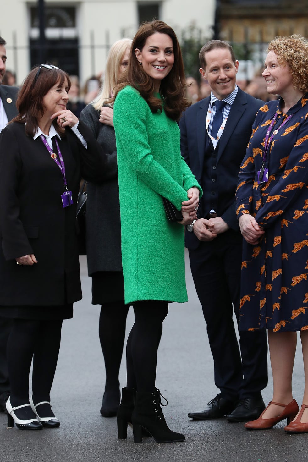 The Duchess Of Cambridge Visits Schools In Support Of Children's Mental Health