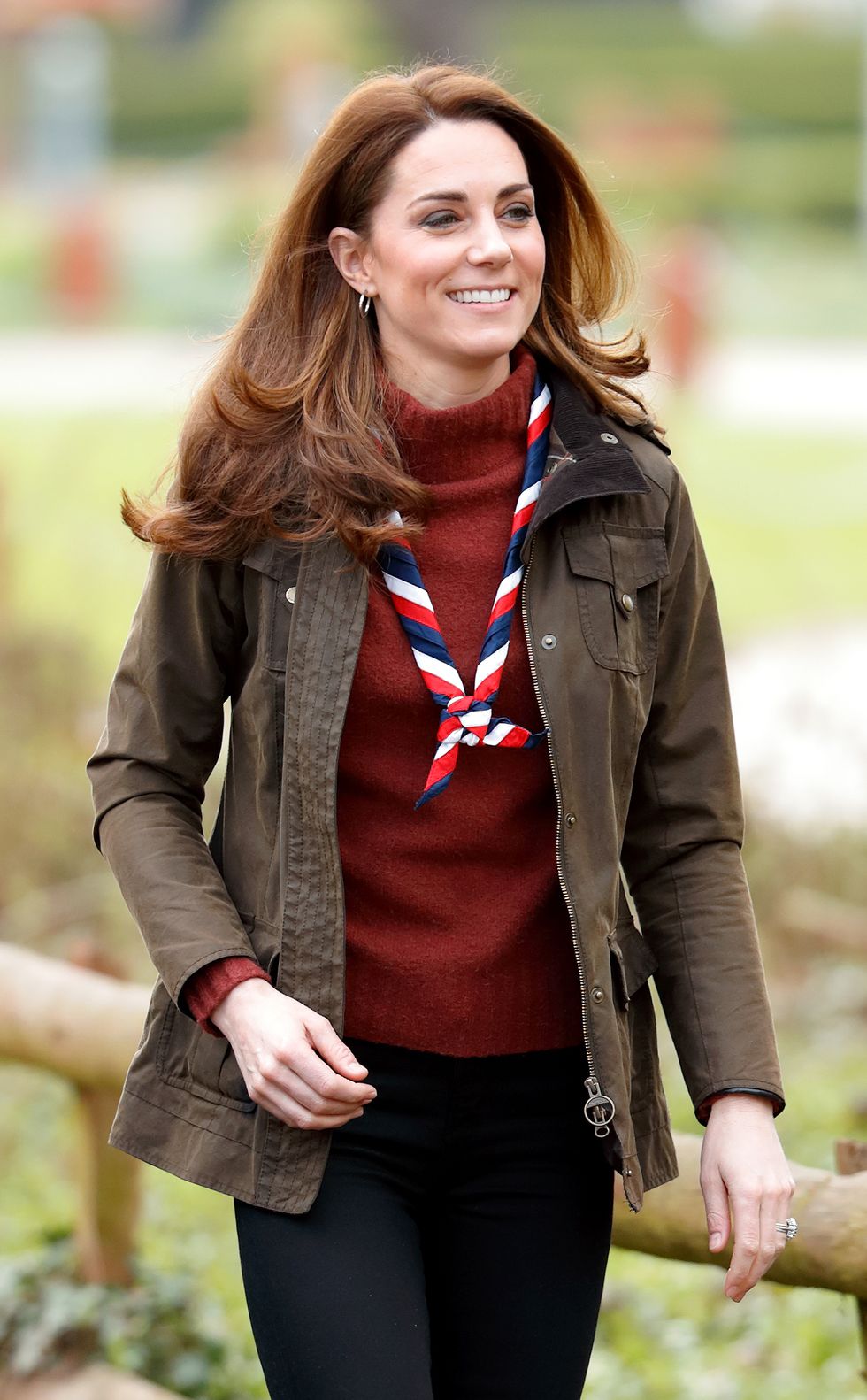 Photos of Kate Middleton, Princess Diana, & More Royals Wearing Barbour