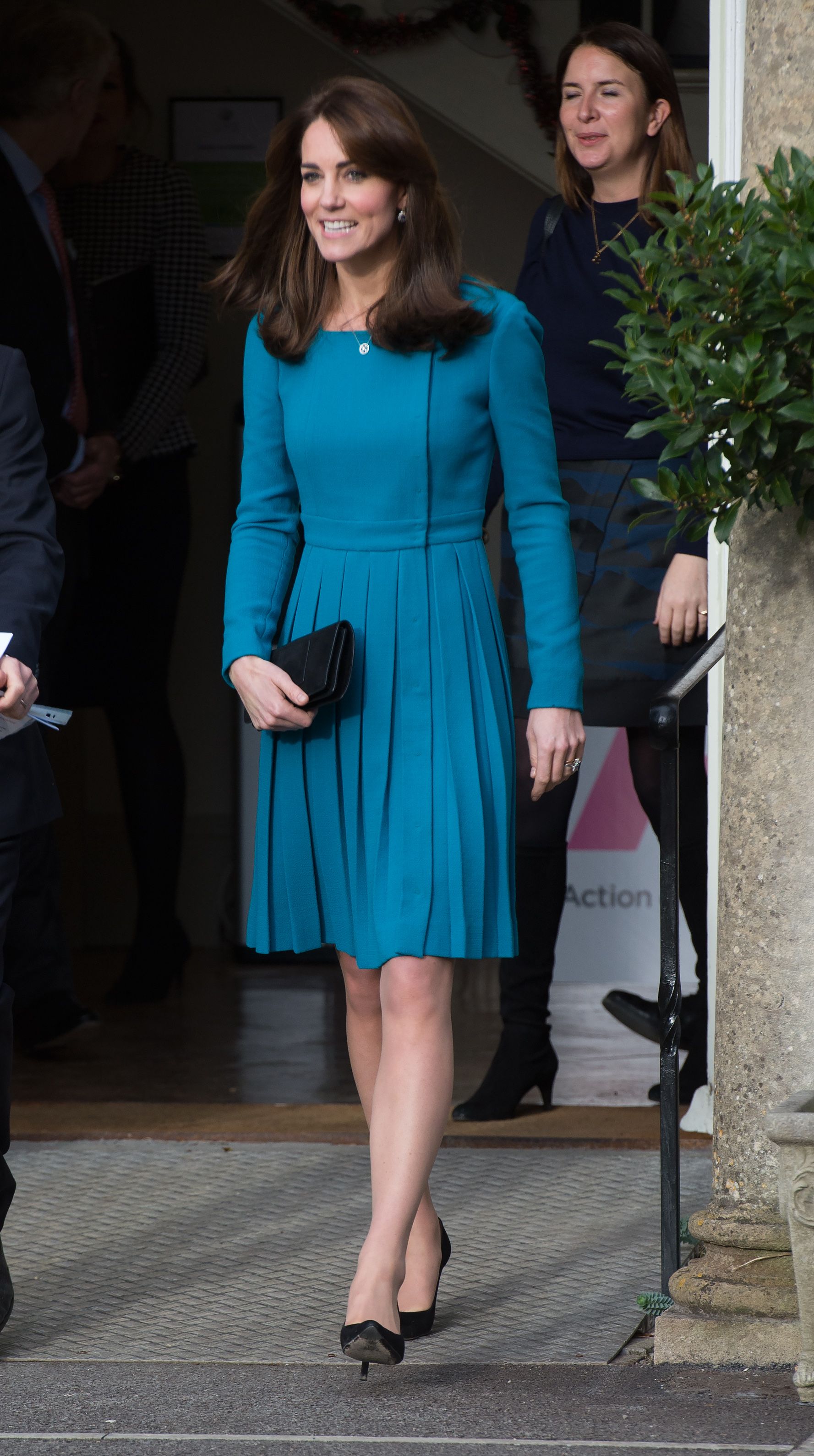 Kate middleton emilia wickstead blue dress best sale